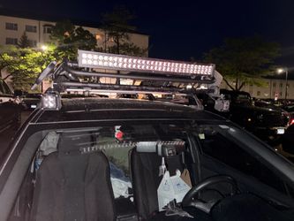 LED Light Bar and POD lights