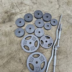 Weights 1" 160Lbs Total 