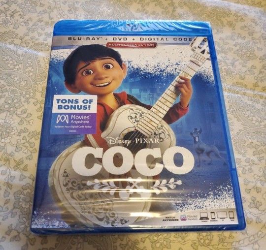 New Blu-Ray + DVD COCO