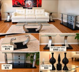 Coffee table and TV Stand