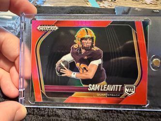 🔥SAM LEAVITT — RED PRIZM #11/299🔥