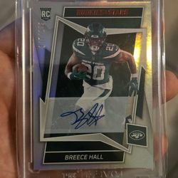 Breece Hall Rookie And Stars Auto /149