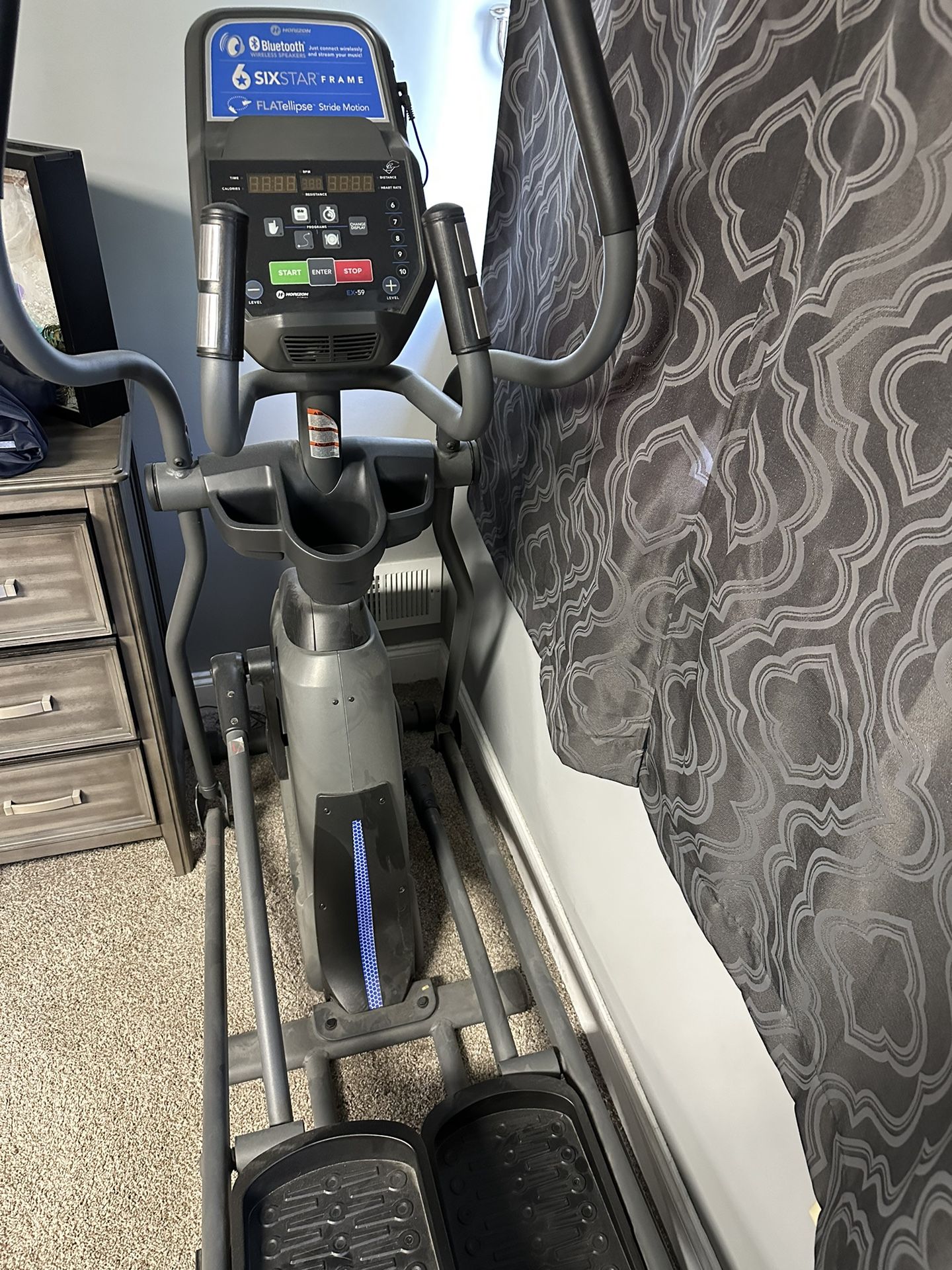 Bluetooth elliptical