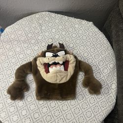 Tazmanian Devil 1994 Warner Brothers Looney Tunes Plush Puppet