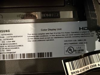 Samsung S27BG402EN 27-Inch Monitor