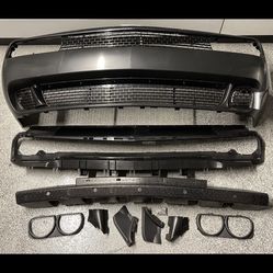 SRT 8 Style Front Bumper Conversion Kit For 15-22 Dodge Challenger