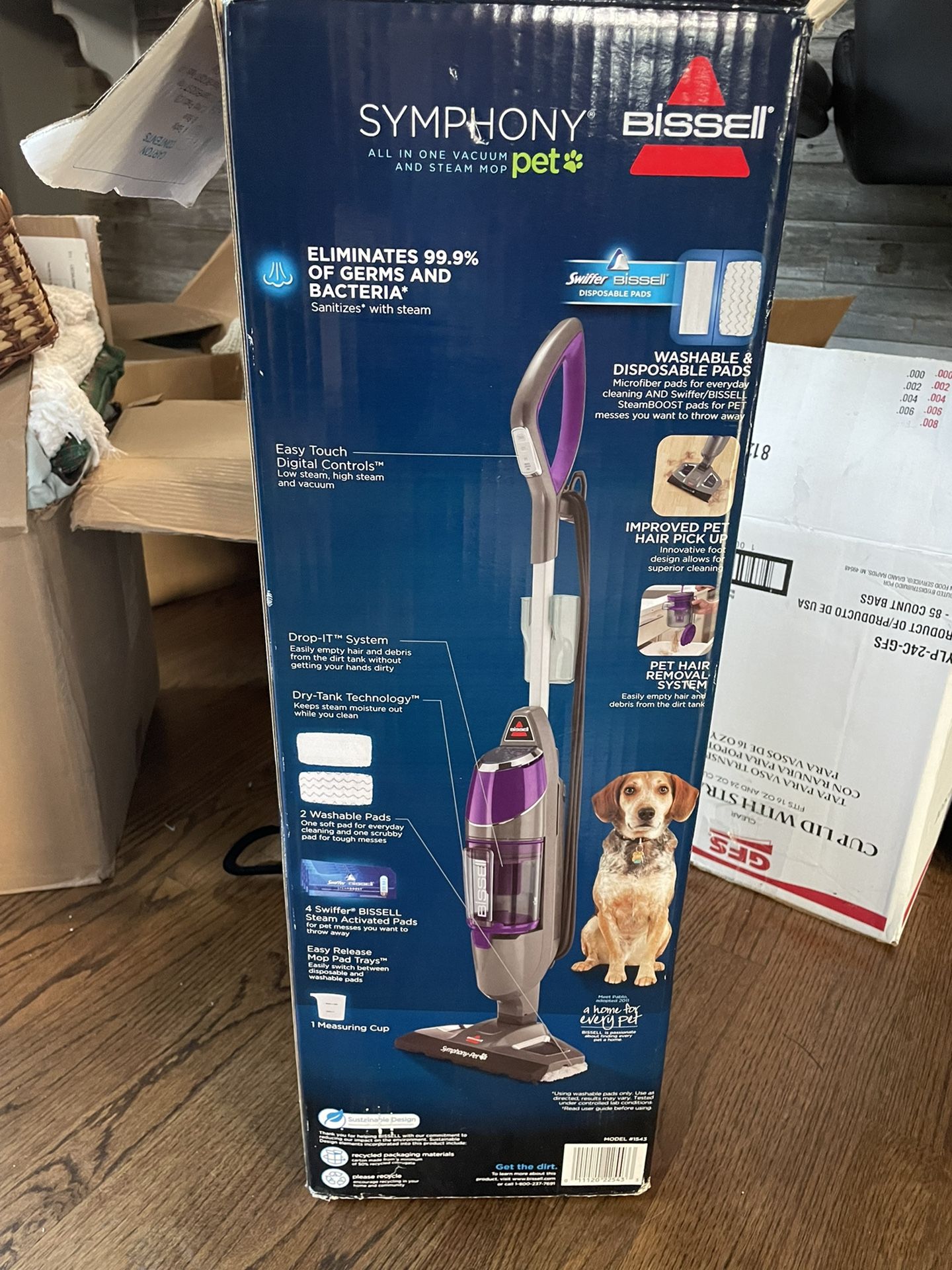 Bissell Symphony Pet Steamer Vacuum