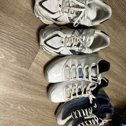 Shoes: Jordan 11, Nikes, Reebok 