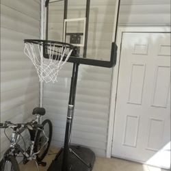 Basketball Hoop Outdoor 6.7FT-10FT Adjustable 44 Inch