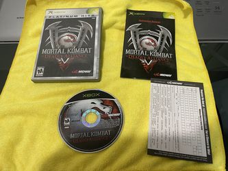 Mortal kombat deadly alliance Xbox Cib