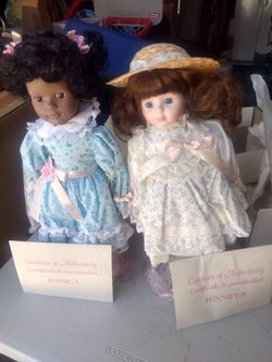 Jessica & Jennifer Princess House Dolls
