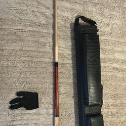 Pool Stick With Case