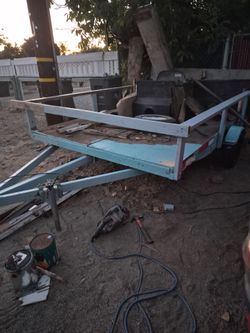 7x8 Single axel utility  trailer