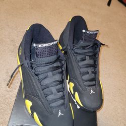 Jordan 14 "Thunder" 2014 Pair