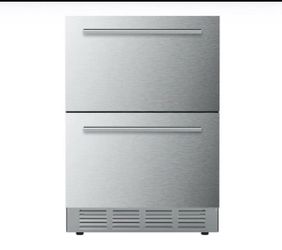 Antarctic Star 24 inch Built-In Dual Drawer Refrigerator