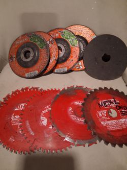 Diablo Saw Blades and Grinding Discs Lot