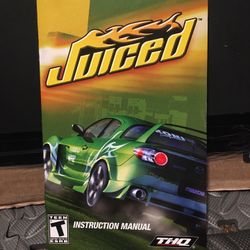 Juiced  Manual Ps2