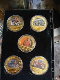MICHAEL JORDAN MVP 24KT GOLD PLATED