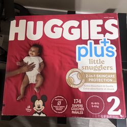 Huggies Plus Little Snugglers Size 2