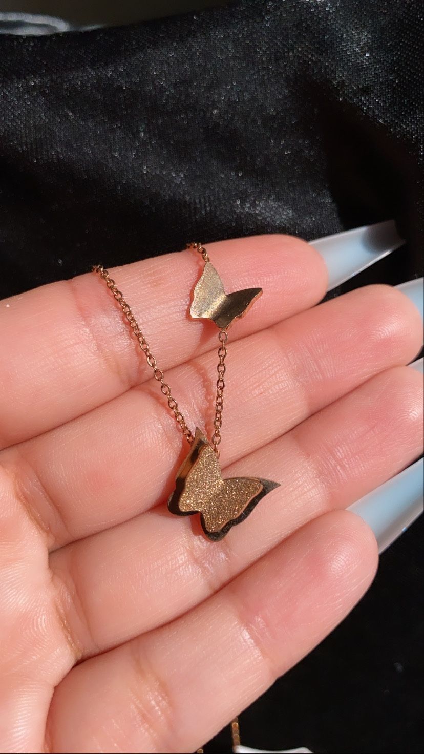 Butterfly necklace
