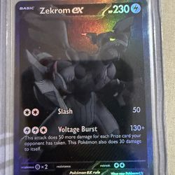(Pokemon) Zekrom ex Black Bolt perfect condition