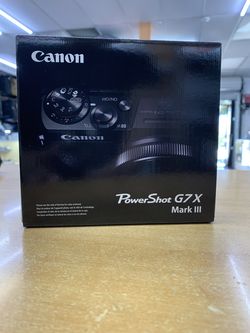 Canon G7X III PowerShot Brand New