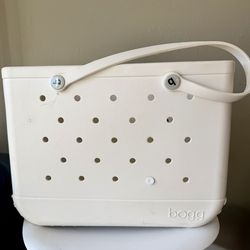 White Bog Bag- Large