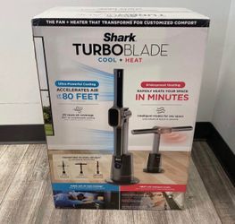 Shark TurboBlade Cool + Heat Bladeless Tower Fan & Heater TH202
