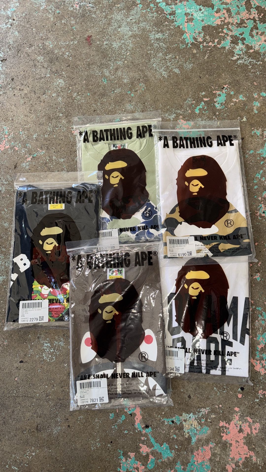 Bape Tees