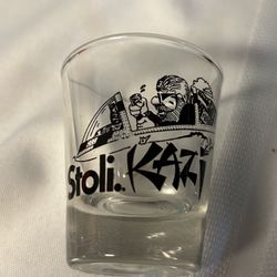 Vintage Stoli Kazi Shot Glasses (2) For $10