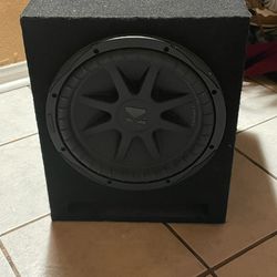 Kicker 12” bass speaker