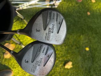 Tour Design Matrix Titanium 3 Wood & 5 Wood – UST Graphite Shafts