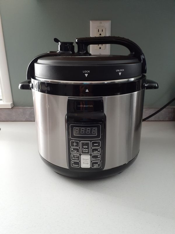 Programmable 3 qt. Pressure Cooker Cooks Essentials for Sale in