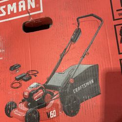 Craftsman 60V 21” Push Mower With 5Ah Battery And Charger