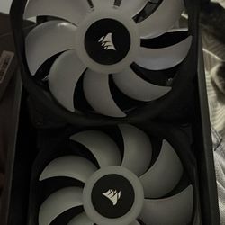 2 Corsair Case Fans 