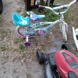 Bike In Little Rocking Horse