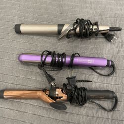 3x Hair styling Tools 