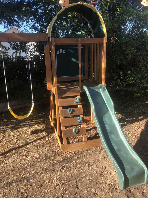 Kidkraft Ainsley Wooden Swing Set For In San Marcos Ca Offerup 160sold