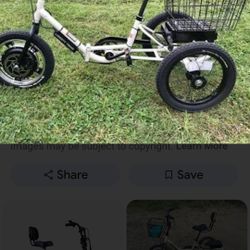 New Liberty Electric Trike Foldable 