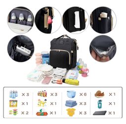 Diaper Bag With Changing Pad