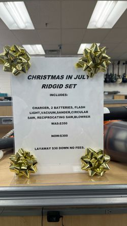 Ridgid tool set (12pc)