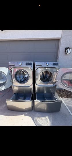 LG washer, and dryer electric everything works