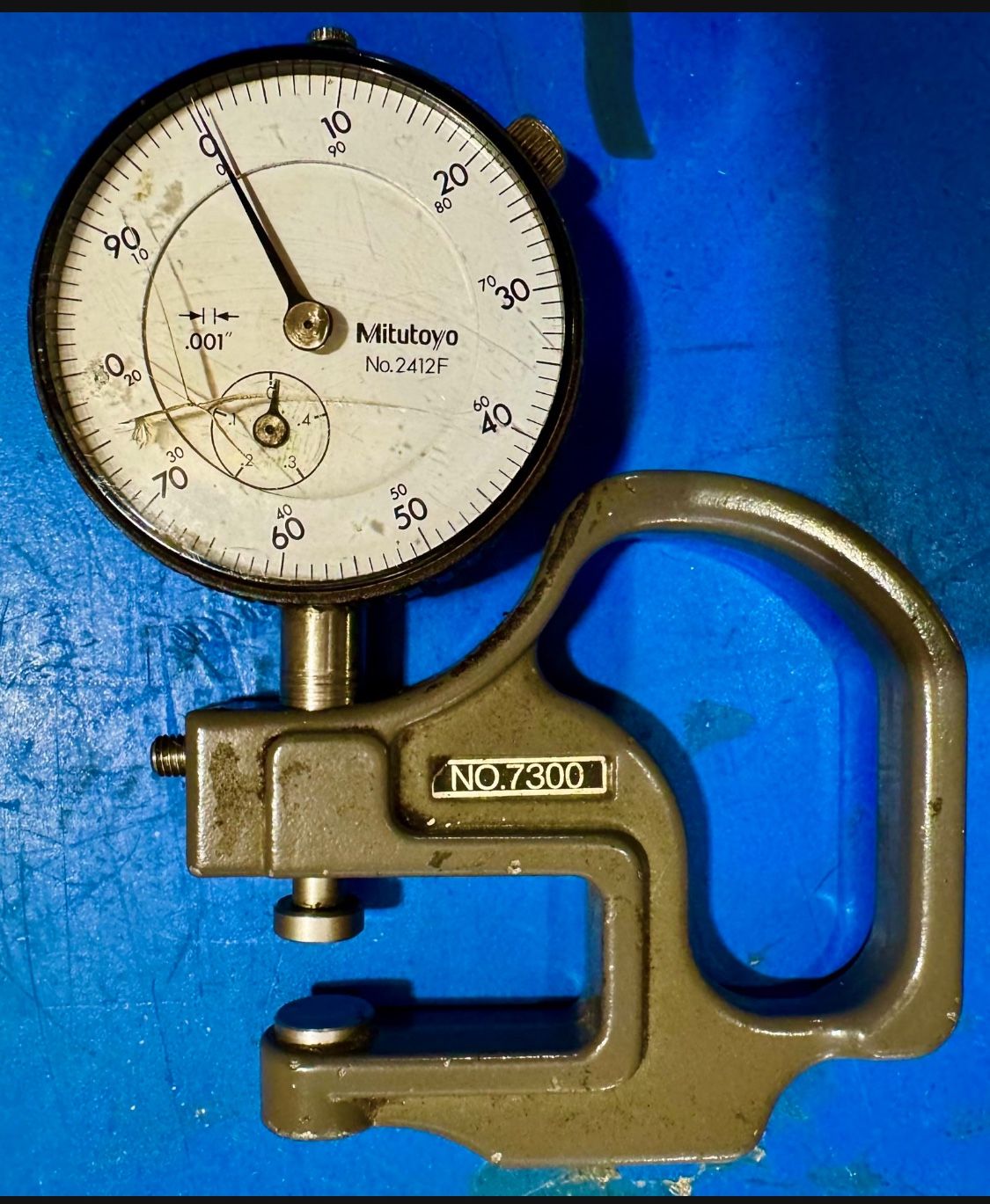 Mitutoyo Gauge Dial Indicator .001"