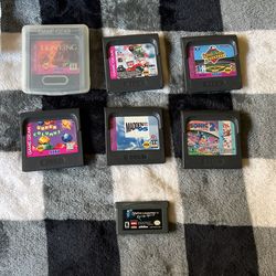 Game Gear/Game Boy Advance Games