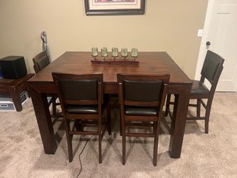 Dinning Table 4 Chairs and Bench