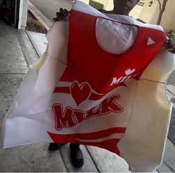 Milk & cookie costume
