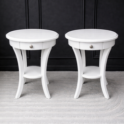 2 End Table/side Table ( 20"D x 20"W x 27"H)