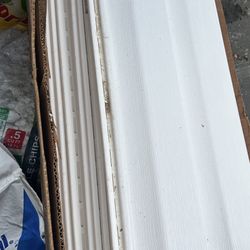 12’x1’ Vinyl White Siding