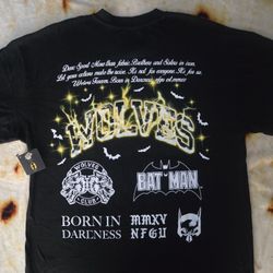 Darc Sport Born In Darkness Batman Shirt Size L