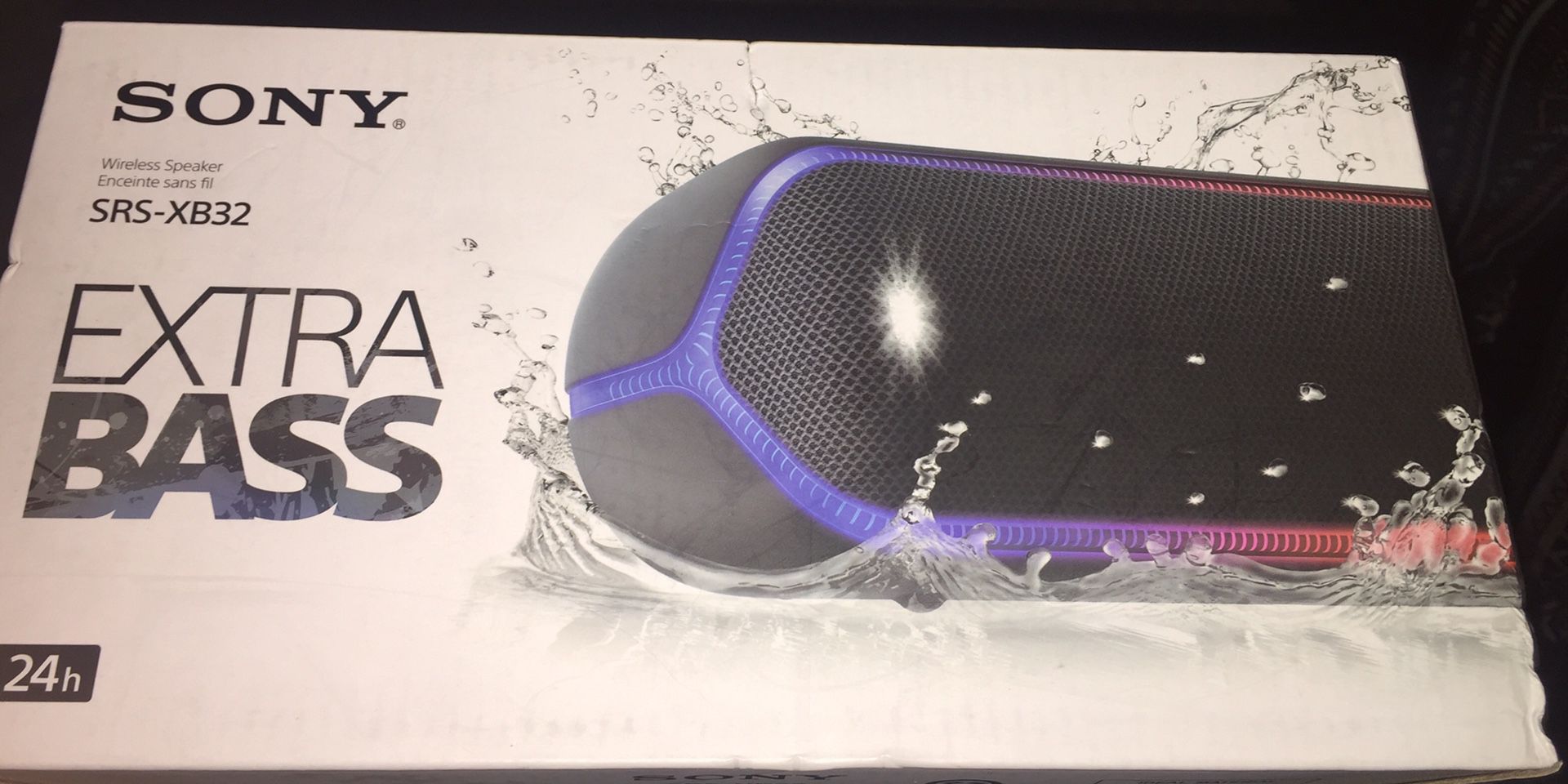 Sony SRS-XB32 Extra Bass Wireless Portable Bluetooth Speaker Waterproof